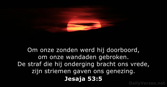 Jesaja 53:5