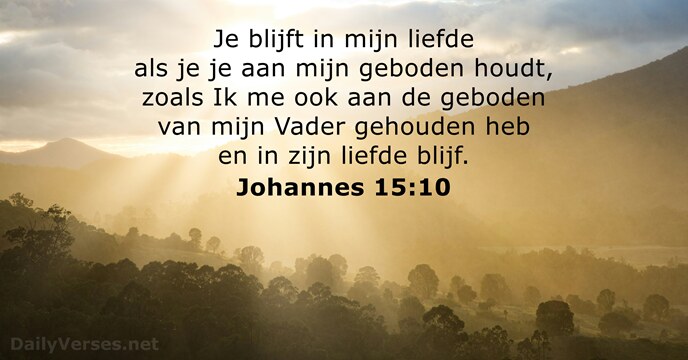 Johannes 15:10