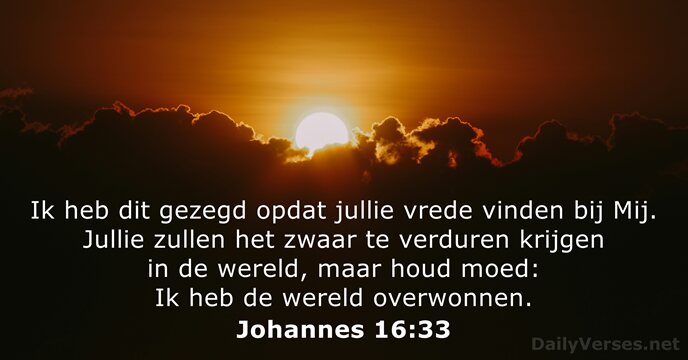 Johannes 16:33