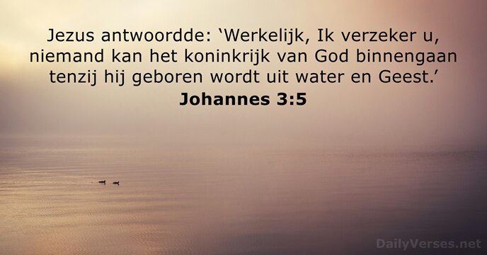 Johannes 3:5
