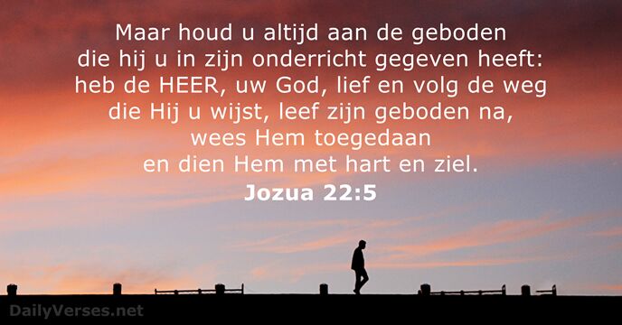 Jozua 22:5