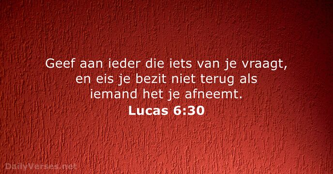 Lucas 6:30