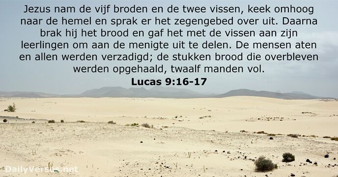 Lucas 9:16-17
