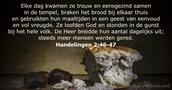 Handelingen 2:46-47