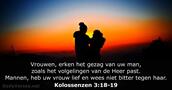 Kolossenzen 3:18-19