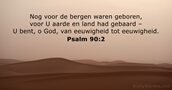 Psalmen 90:2