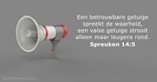 Spreuken 14:5