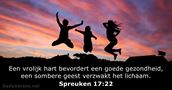Spreuken 17:22