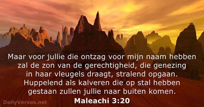 Maleachi 3:20