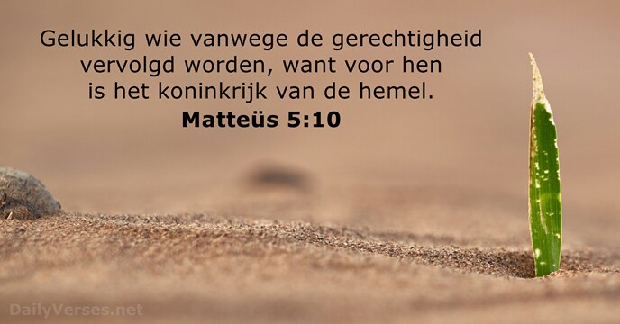 Matteüs 5:10