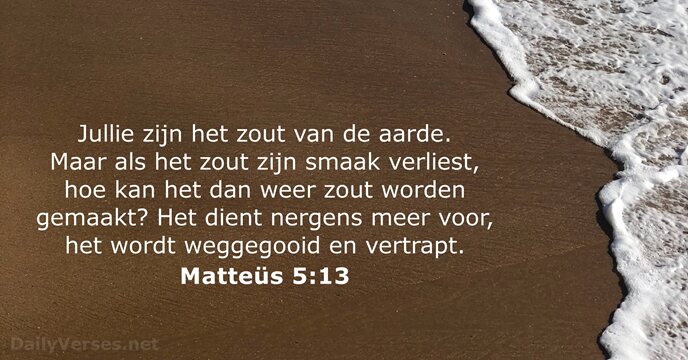 Matteüs 5:13