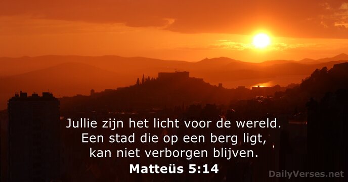 Matteüs 5:14