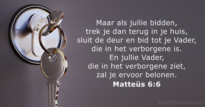 Matteüs 6:6