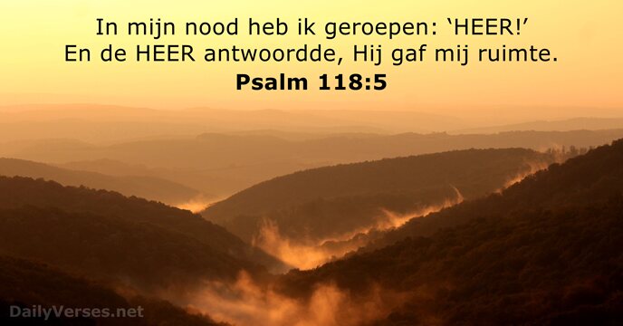 Psalm 118:5