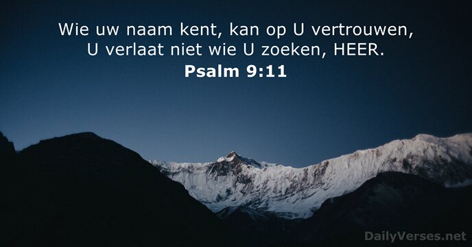 Psalm 9:11