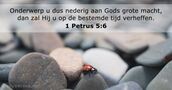 1 Petrus 5:6