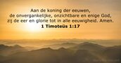 1 Timoteüs 1:17