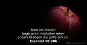 Ezechiël 18:30b