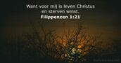 Filippenzen 1:21