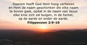 Filippenzen 2:9-10