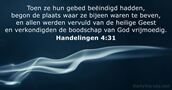 Handelingen 4:31