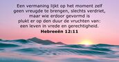 Hebreeën 12:11