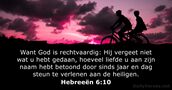Hebreeën 6:10