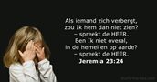 Jeremia 23:24