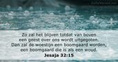 Jesaja 32:15