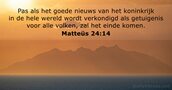 Matteüs 24:14