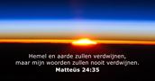 Matteüs 24:35