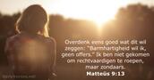 Matteüs 9:13