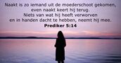 Prediker 5:14