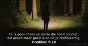 Prediker 7:20