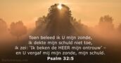Psalm 32:5