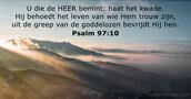 Psalm 97:10