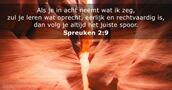 Spreuken 2:9