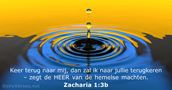Zacharia 1:3b