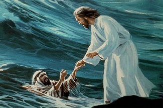 Jesus walked on water