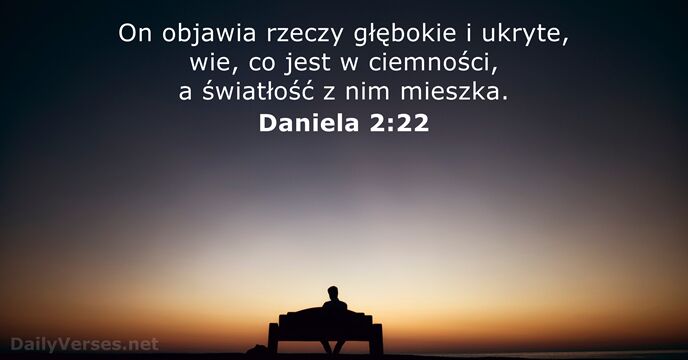 Daniela 2:22