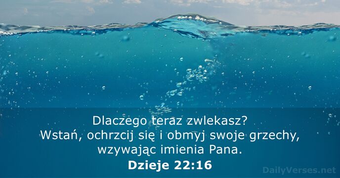 Dzieje 22:16