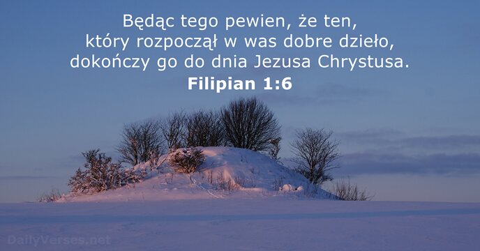 Filipian 1:6