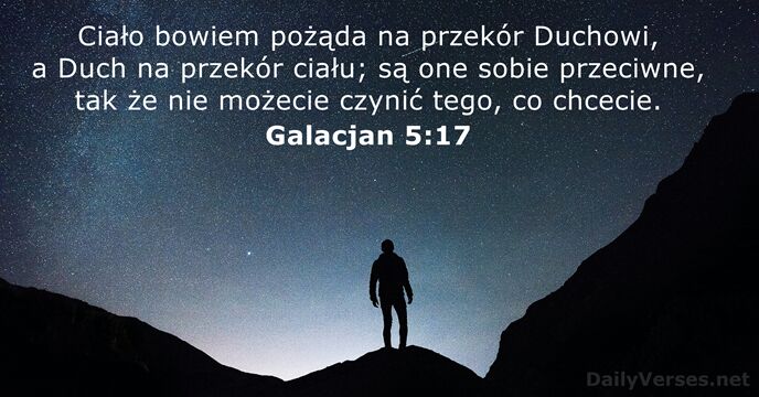 Galacjan 5:17