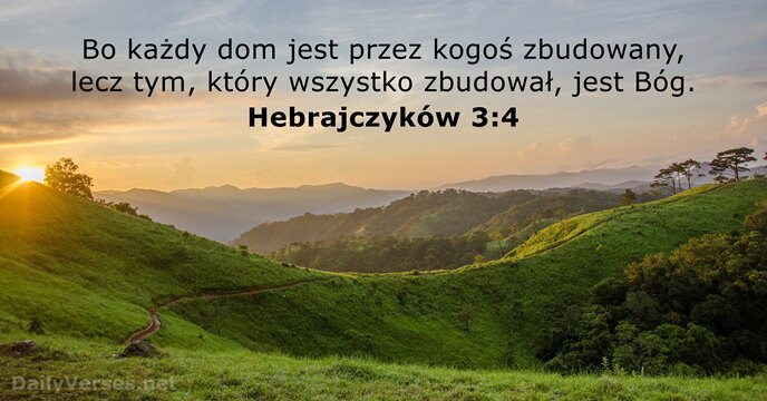 Hebrajczyków 3:4