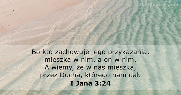 I Jana 3:24