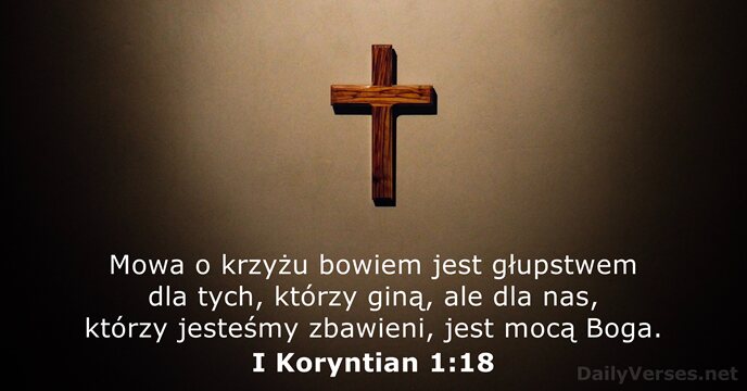 I Koryntian 1:18