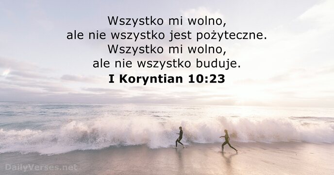 I Koryntian 10:23