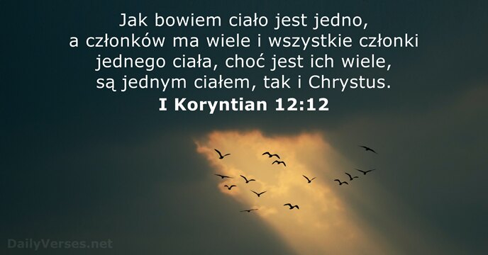 I Koryntian 12:12