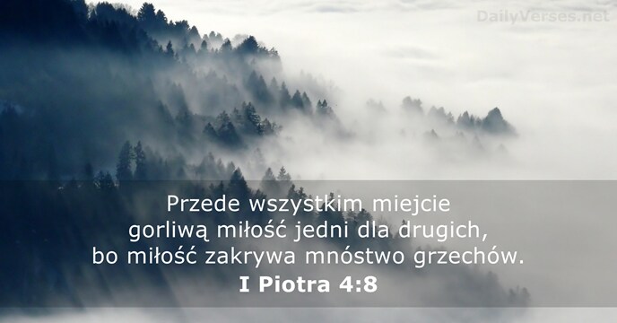 I Piotra 4:8