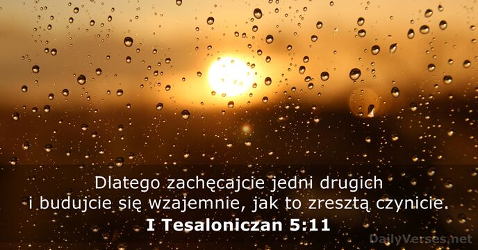 I Tesaloniczan 5:11
